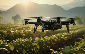 *Drone agricole.* *Crédit photo : ezzouhour*